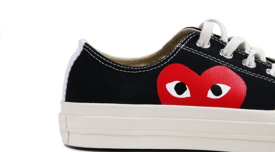 Shoes COMME DES GARCONS | Cdg Play Converse Chuck Taylor All-Star 70 Low Black