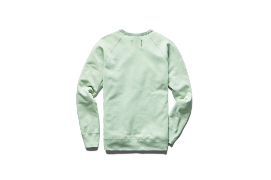 Clothing REIGNING CHAMP | Lightweight Terry Crewneck Aloe