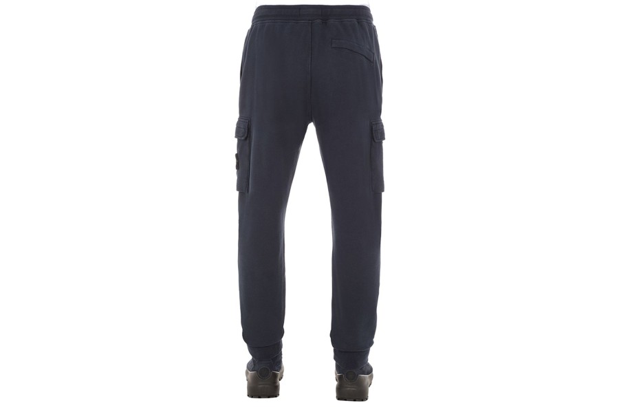 Clothing STONE ISLAND | Stone Island Fleece Pants Navy