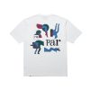 Clothing PARRA | Rug Pull T-Shirt White