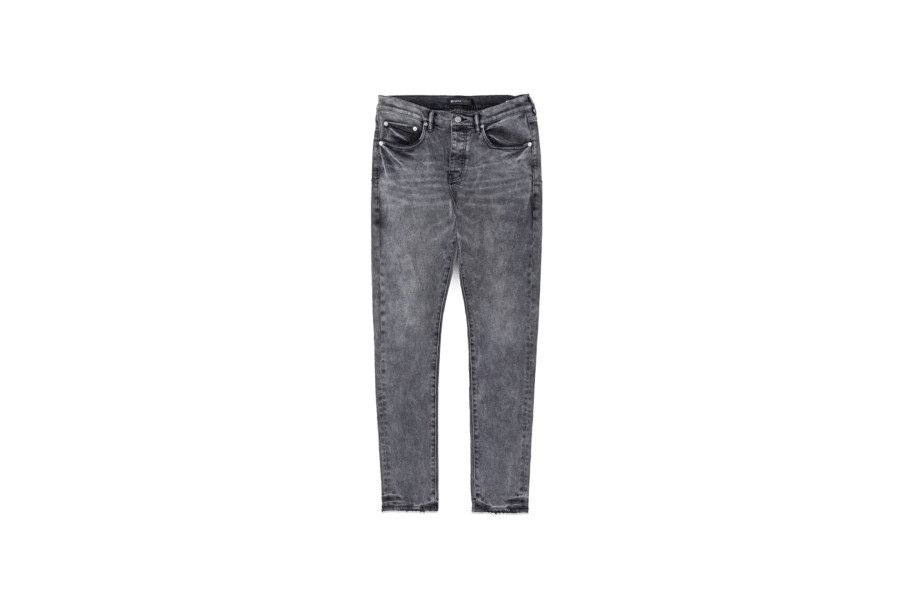 Clothing PURPLE BRAND | New Charcoal Wash Slim Fit Low Rise Jeans