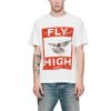 Clothing PURPLE BRAND | Fly High Textured Jersey Ss Tee