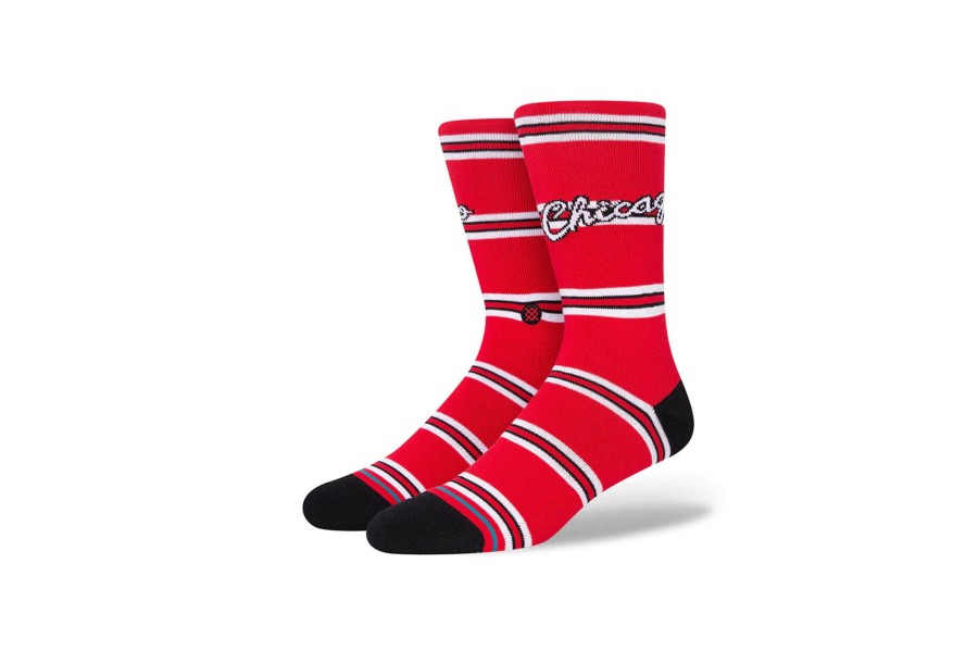 Clothing STANCE | Nba Classics Bulls Crew Socks