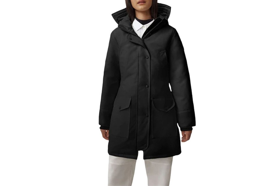 Clothing CANADA GOOSE | Ladies Trillium Parka Black Label - Black