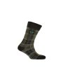 Clothing FRED PERRY | Tartan Socks Uniform Green