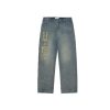 Clothing HONOR THE GIFT | Htg Branded Denim Pant Light Indigo