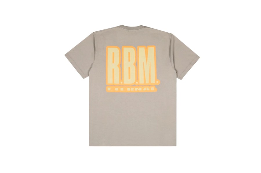 Clothing REAL BAD MAN | Rbm Eternal Short Sleeve Tee Cement