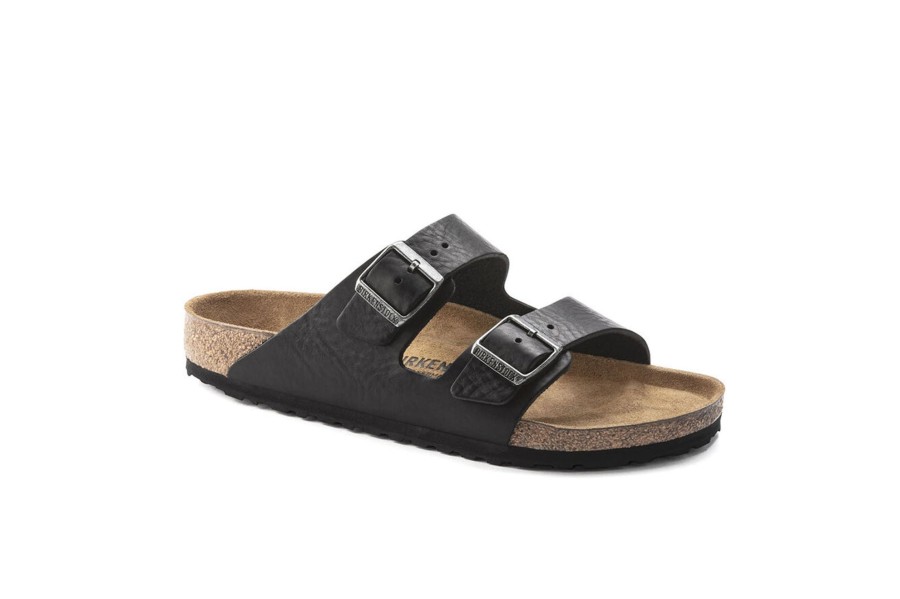 Shoes BIRKENSTOCK | Arizona Grip Leather Vintage Wood Black