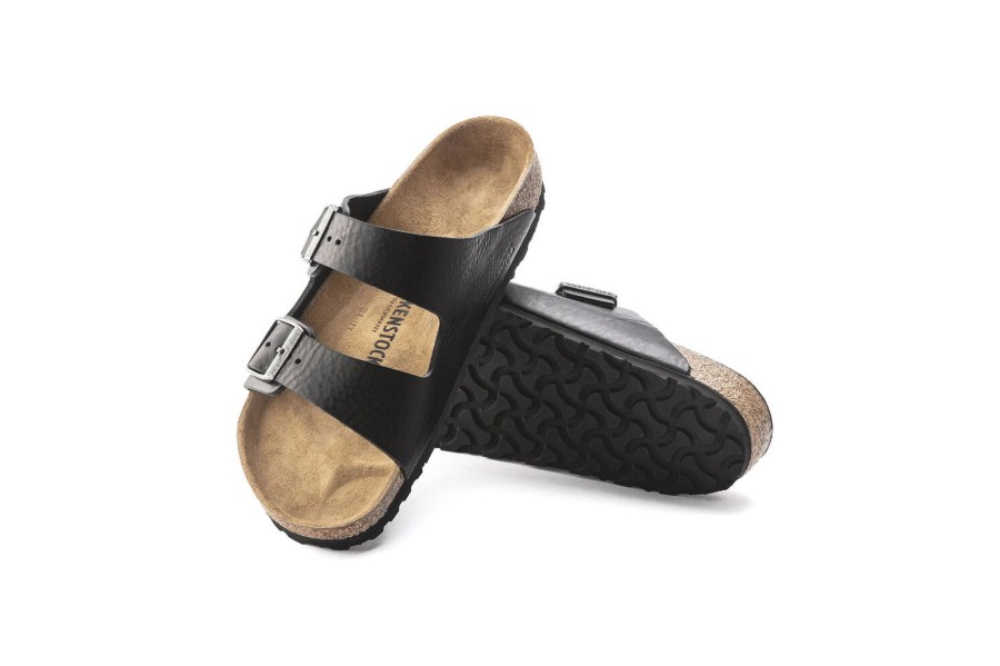 Shoes BIRKENSTOCK | Arizona Grip Leather Vintage Wood Black