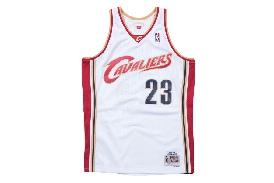 Clothing MITCHELL u0026 NESS | Cleveland Cavaliers Lebron James #23 Swingman Jersey