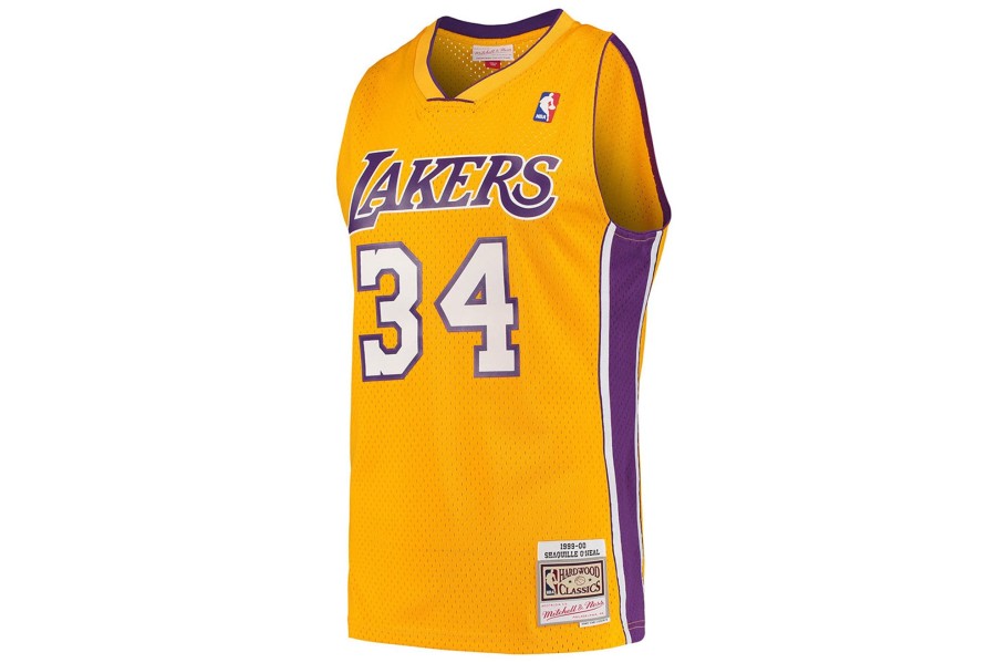 Clothing MITCHELL u0026 NESS | Nba Los Angeles Lakers Shaquille O'Neal #34 Jersey