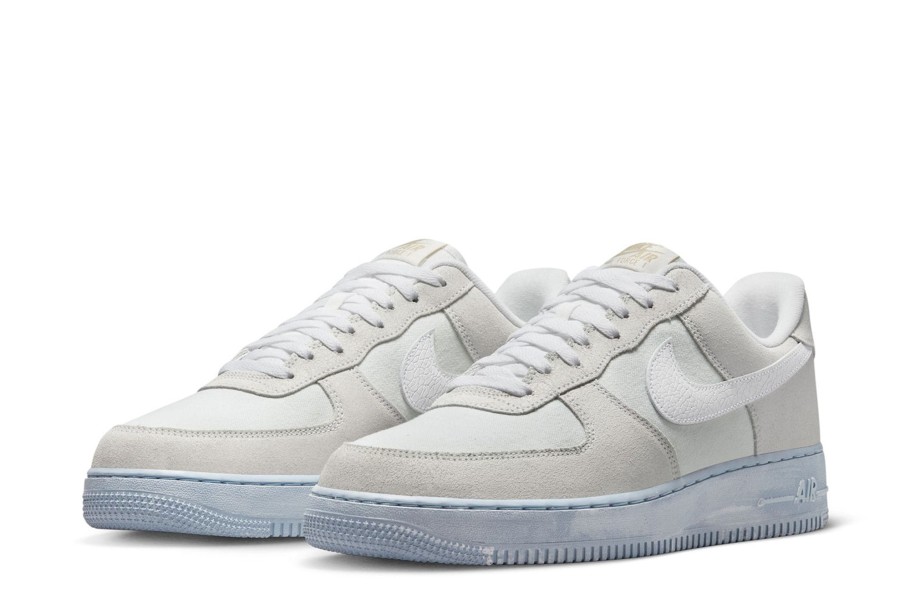 Shoes NIKE | Air Force 1 '07 Lv8 Emb Summit White Blue