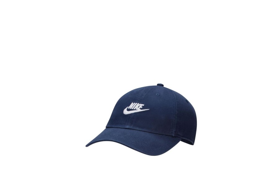 Clothing NIKE | Club Unstructured Futura Wash Cap Blue