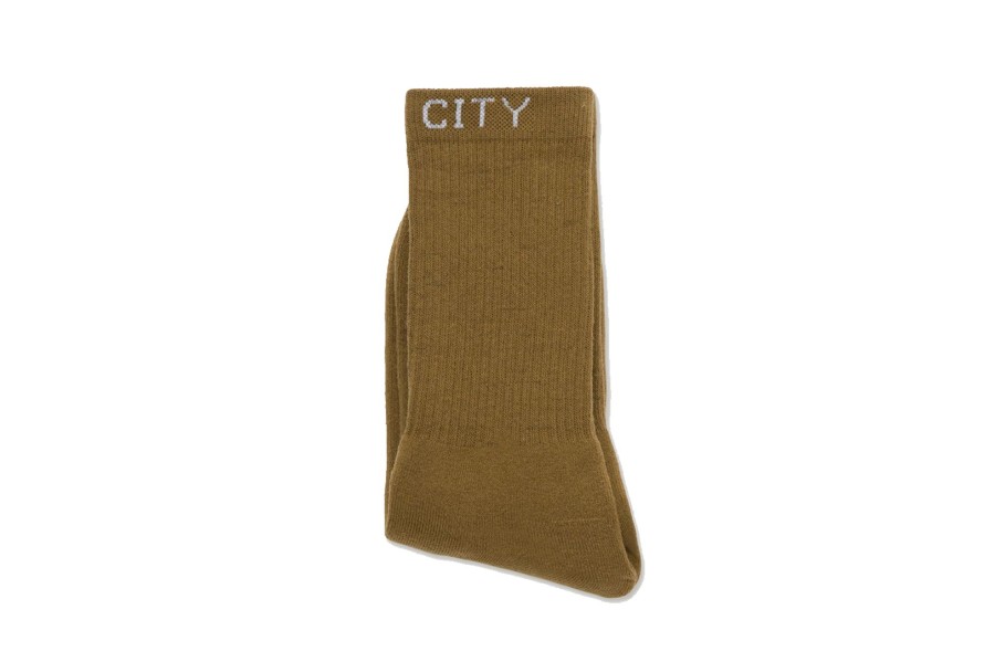 Clothing HONOR THE GIFT | Htg Inner City Rib Sock Olive