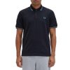 Clothing FRED PERRY | Twin Tipped Fred Perry Shirt Black