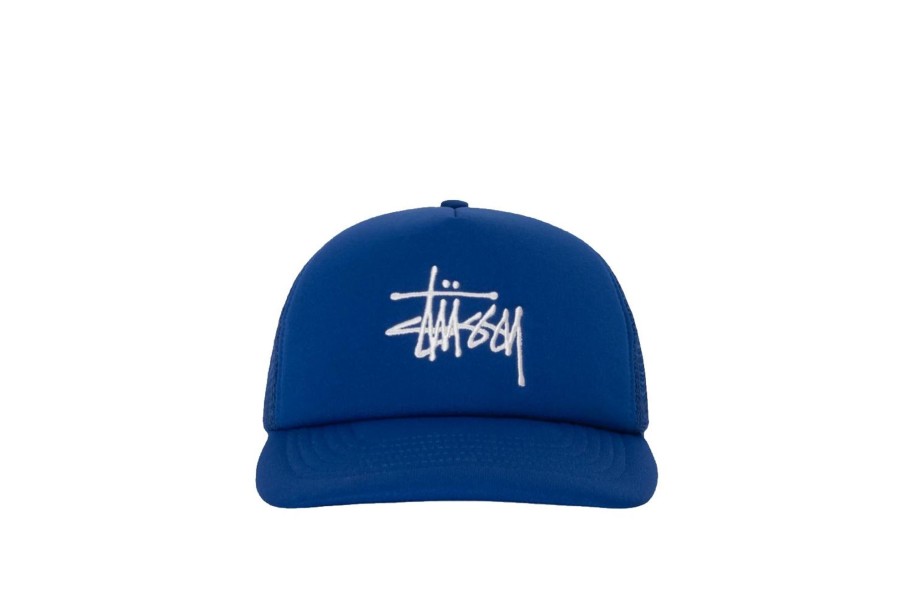 Clothing STUSSY | Big Basic Trucker Cap Royal