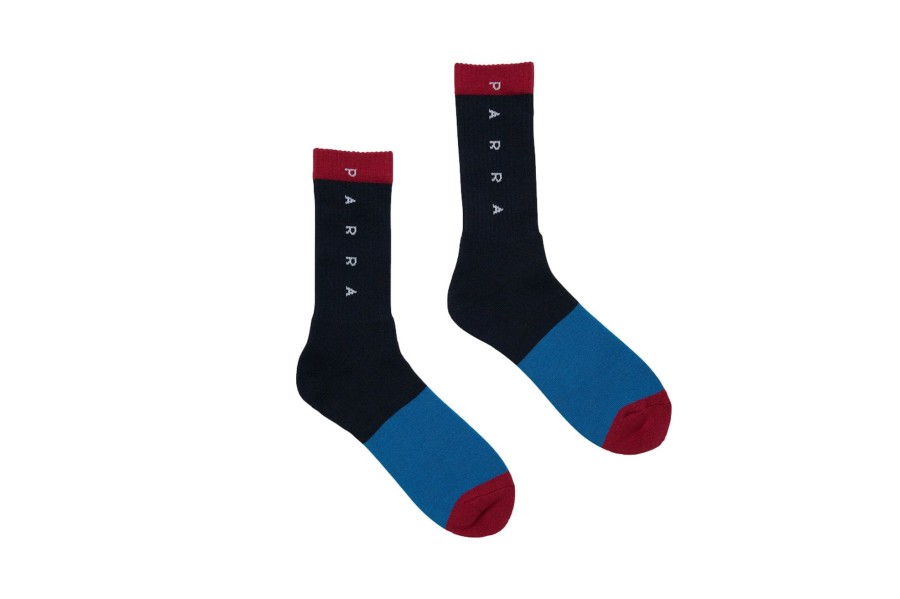 Clothing PARRA | Parra Horizontal Clean Logo Crew Socks