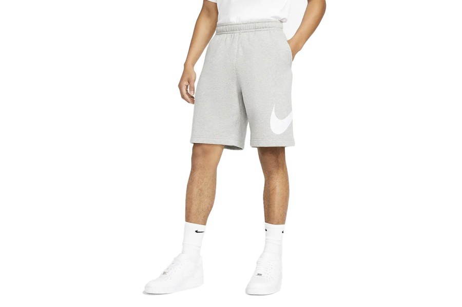 Clothing NIKE | Sportswear Club Graphic Shorts Grey