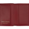 Clothing COMME DES GARCONS | Cdg Arecalf Classic Line Card Holder - Red