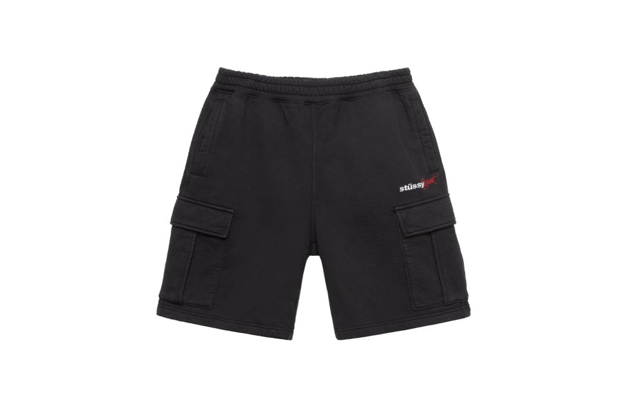 Clothing STUSSY | Sport Cargo Fleece Short Black