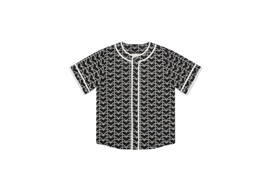 Clothing CLOT | Clot X Emotionally Unavailable Baseball Shirt Black