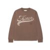 Clothing HONOR THE GIFT | Holiday Script Long Sleeve T-Shirt Grey