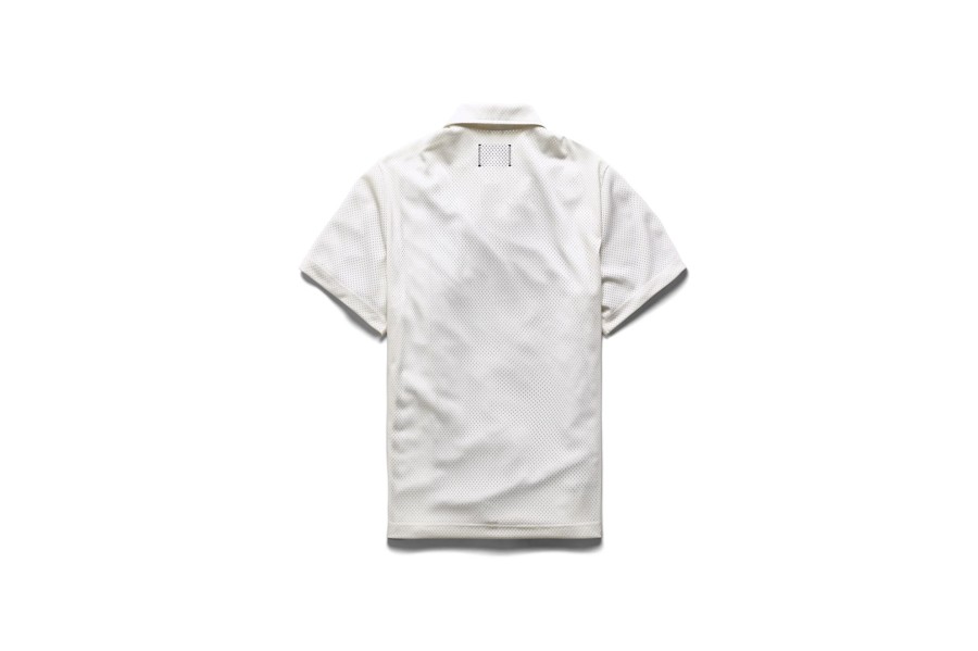 Clothing REIGNING CHAMP | Athletic Mesh Shootaround Shirt Ivory