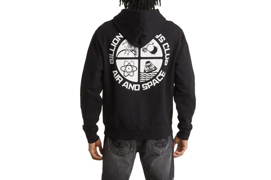 Clothing BILLIONAIRE BOYS CLUB | Air Space Hoodie Black