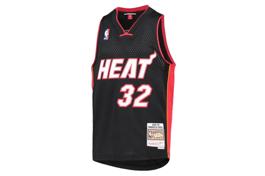 Clothing MITCHELL u0026 NESS | Miami Heat Shaquille O' Neal #32 Jersey