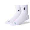 Clothing STANCE | Nba Logoman Crew Socks White