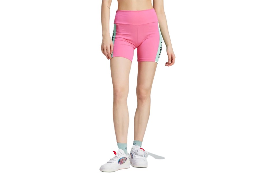 Clothing ADIDAS | Women'S Adidas Originals High Shine Shorts Pulse Magenta