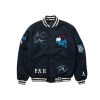 Clothing PARRA | Run Sit U0026 Bike Varsity Jacket