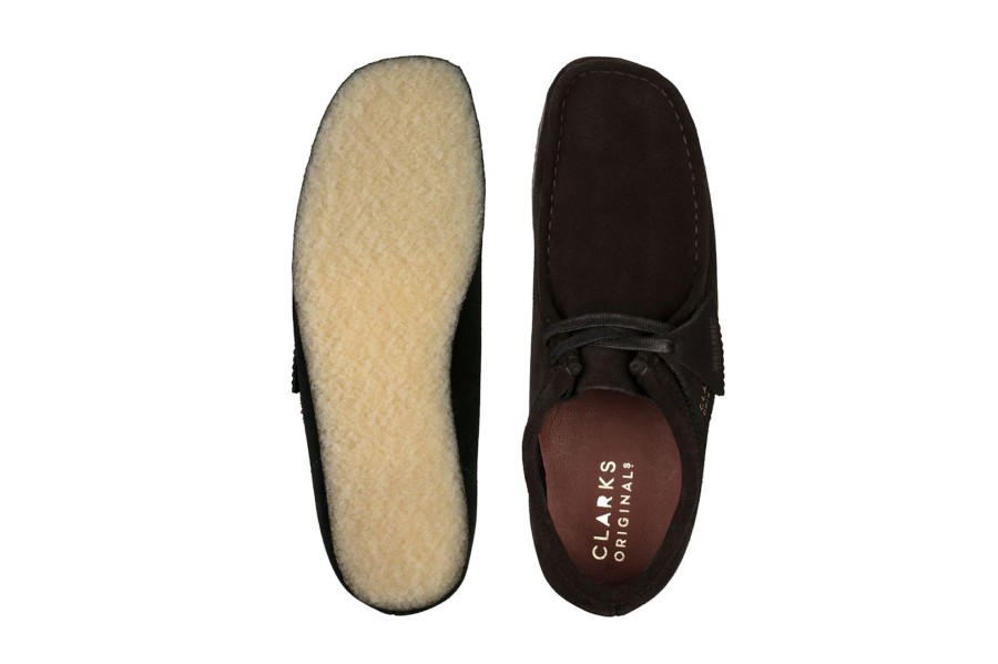 Shoes CLARKS | Wallabee Black Suede