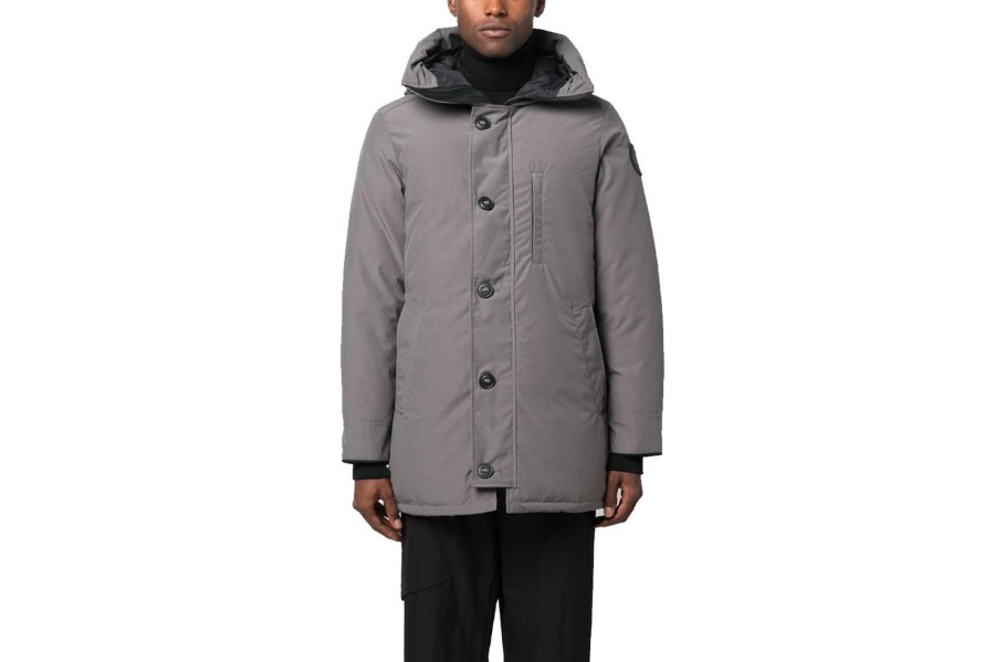 Clothing CANADA GOOSE | Chateau Parka Black Label - Coastal Grey