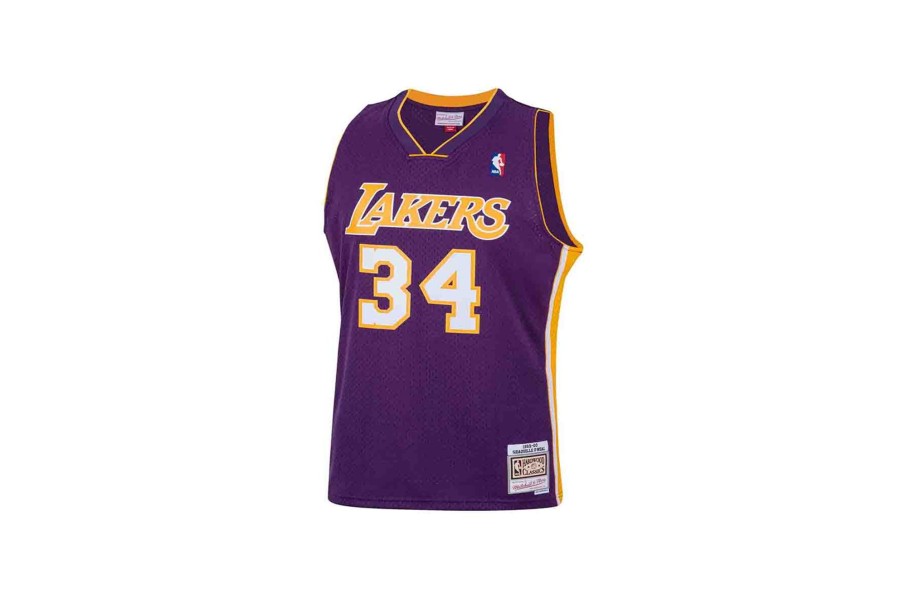 Clothing MITCHELL u0026 NESS | Los Angeles Lakers Shaquille O'Neal #34 Swingman Jersey