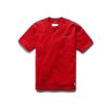 Clothing REIGNING CHAMP | Script Series T-Shirt Carmine