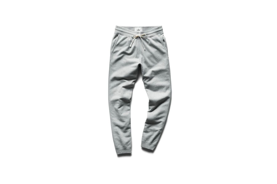 Clothing REIGNING CHAMP | Midweight Terry Slim Sweatpant Heather Grey