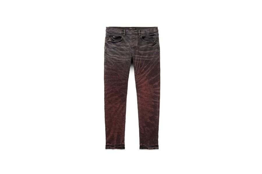 Clothing PURPLE BRAND | Lava Laser Spiral Dye Skinny Jeans