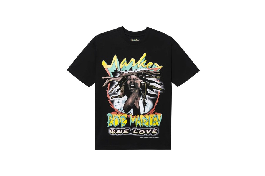 Clothing MARKET | Bob Marley One Love T-Shirt Black