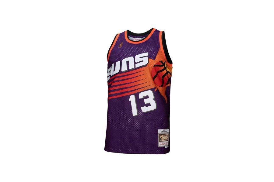 Clothing MITCHELL u0026 NESS | Phoenix Suns Steve Nash #13 Jersey Purple