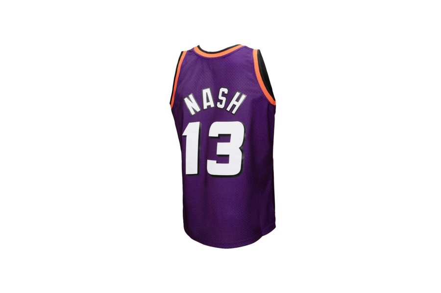 Clothing MITCHELL u0026 NESS | Phoenix Suns Steve Nash #13 Jersey Purple