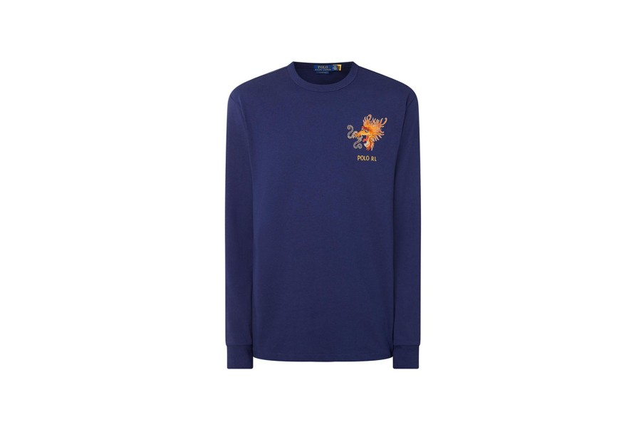 Clothing POLO RALPH LAUREN | Lunar New Year Dragon Long Sleeve Jersey T-Shirt