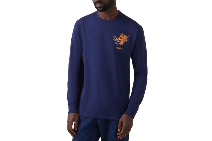 Clothing POLO RALPH LAUREN | Lunar New Year Dragon Long Sleeve Jersey T-Shirt