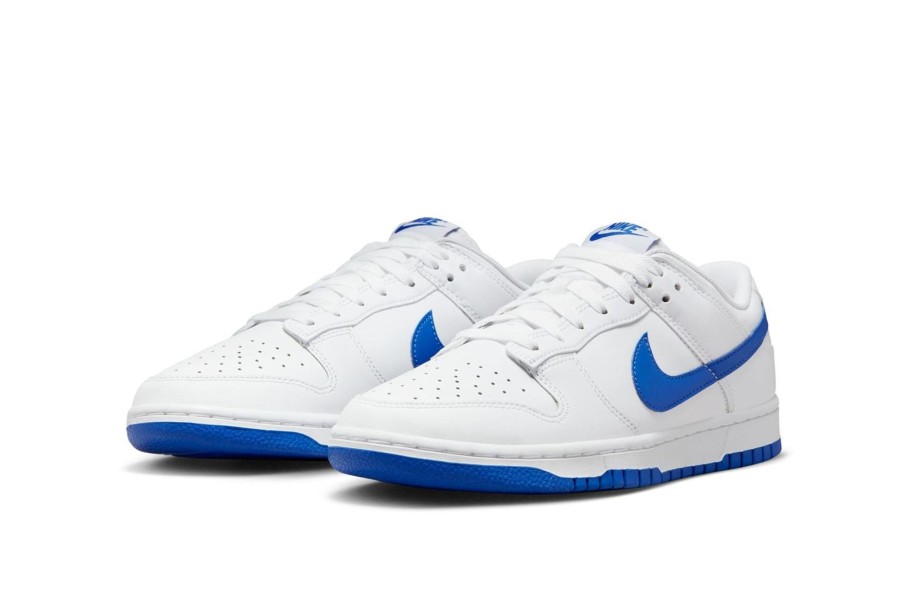 Shoes NIKE | Dunk Low Retro White Hyper Royal