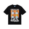 Clothing MARKET | Smiley Call My Surgeon T-Shirt Black