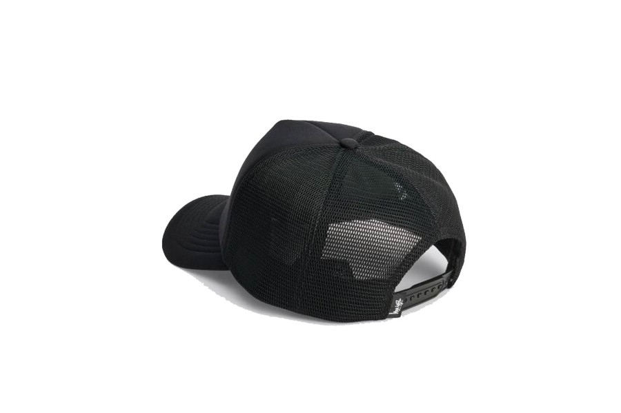 Clothing STUSSY | Big Basic Trucker Cap Black