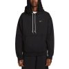 Clothing NIKE | Solo Swoosh Fleece Pullover Hoodie Black