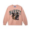 Clothing MARKET | Beware Crying Crewneck Sweatshirt Blush