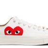 Shoes COMME DES GARCONS | Cdg Play Converse Chuck Taylor All-Star 70 Low White