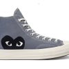 Shoes COMME DES GARCONS | Cdg Play Converse Chuck Taylor All-Star 70 Hi Grey